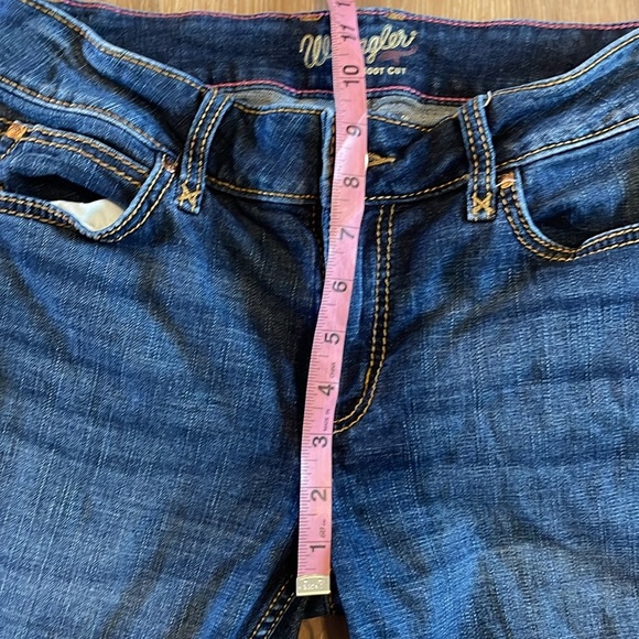 Wrangler bootcut jeans size 9 x 32 denim women’s jeans blue - Picture 7 of 8